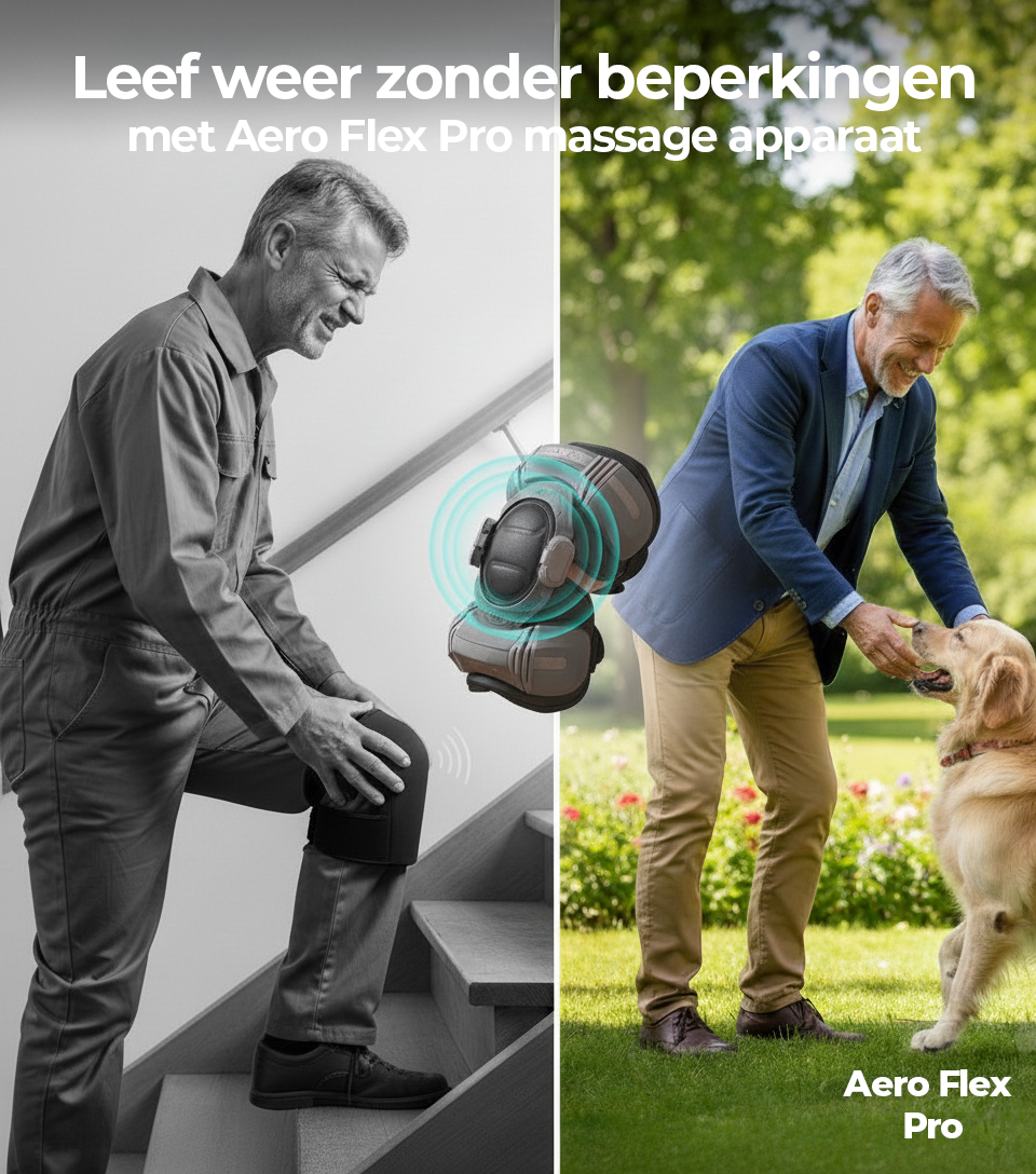 Aero Flex Pro - Knie Massage Apparaat