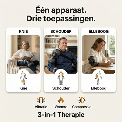 Aero Flex Pro - Knie Massage Apparaat