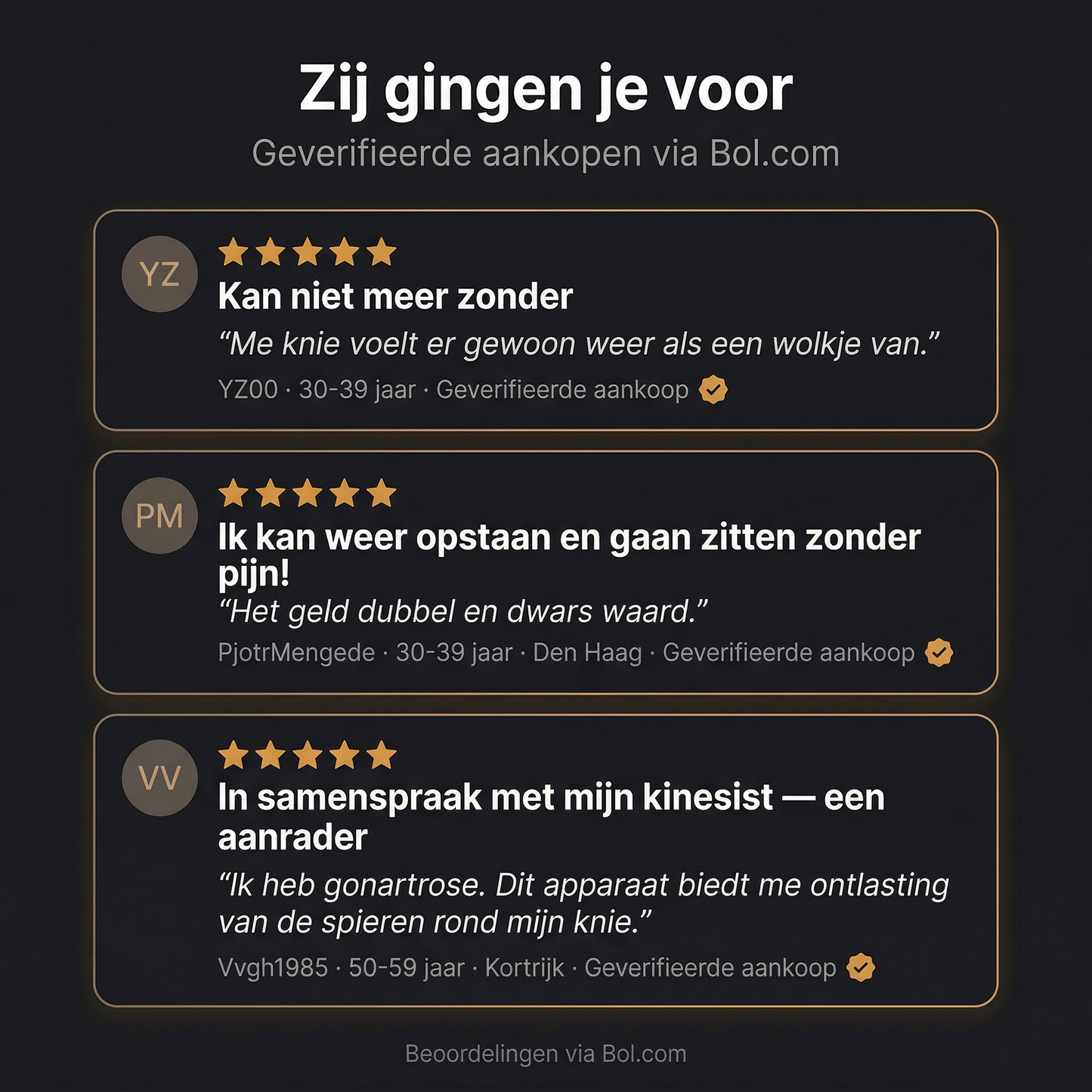Aero Flex Pro - Knie Massage Apparaat