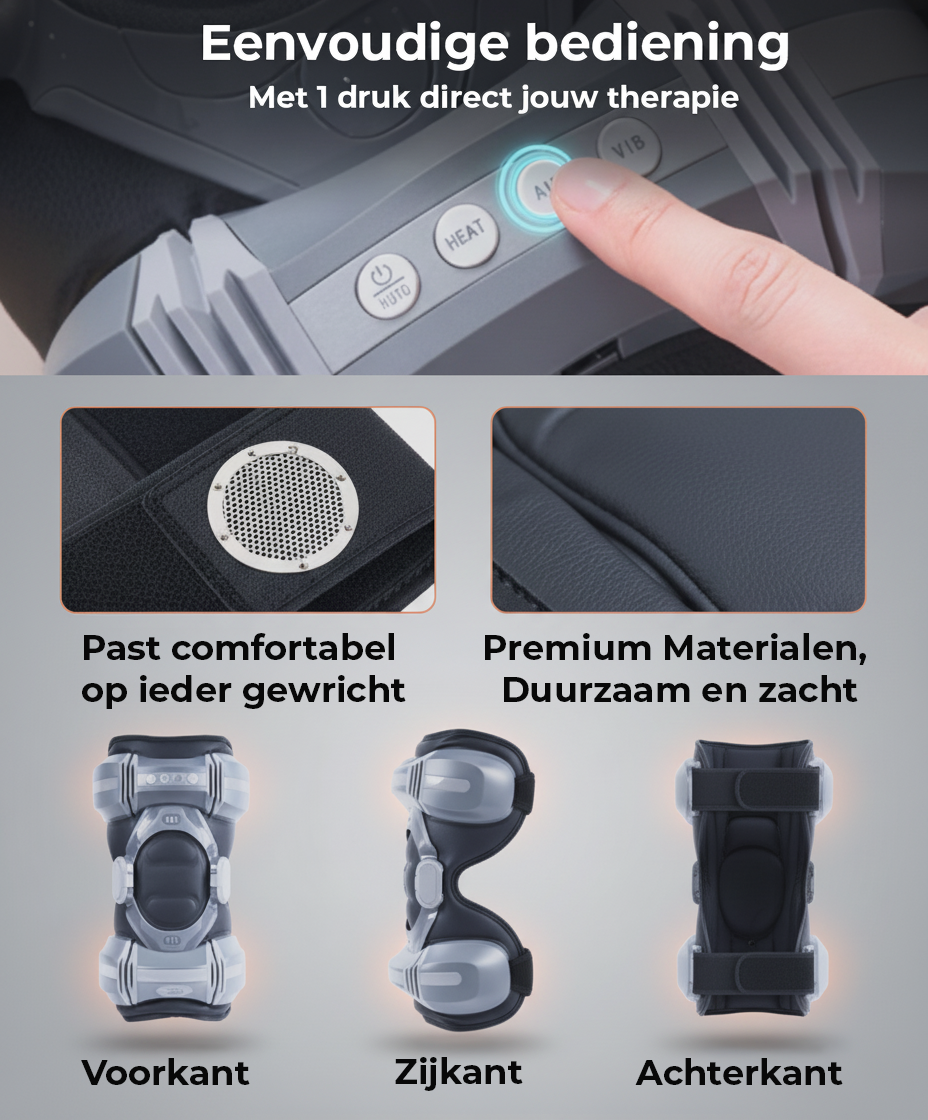 Aero Flex Pro - Knie Massage Apparaat