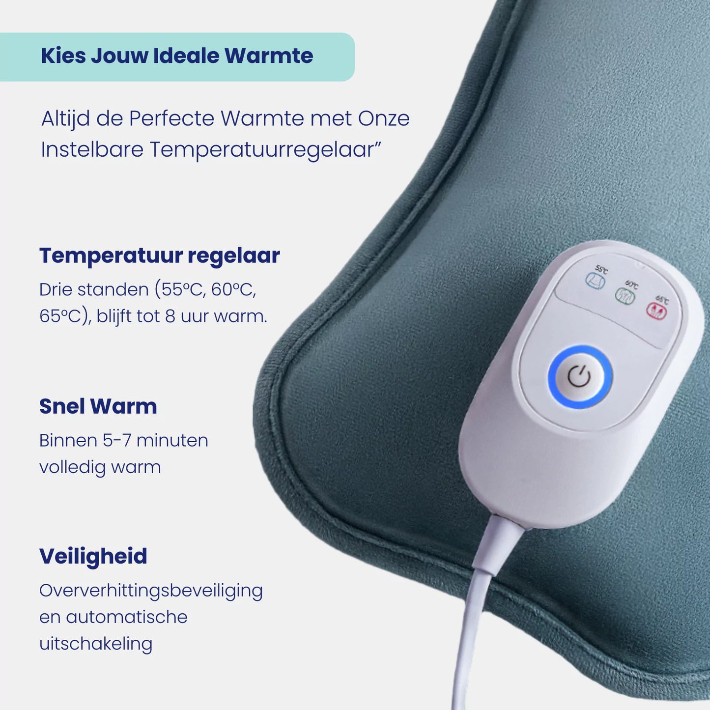 CozyHeat Elektrische Warmtekruik